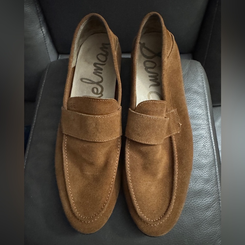 Size 9 1/2 Sam Edelman Brown Loafers